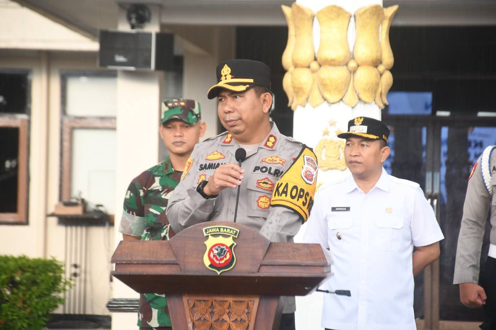 APEL KESIAPAN PENGAMANAN MALAM TAKBIR DAN IDUL FITRI, WABUP" PASTIKAN KONDUSIF DAN TERKENDALI