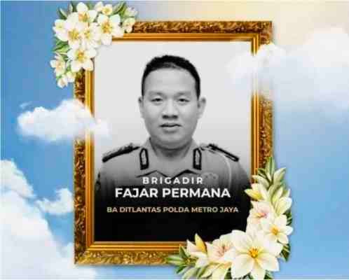 BRIGADIR FAJAR PERMANA GUGUR SAAT MENJAGA KEAMANAN MUDIK LEBARAN 2026, POLDA METRO JAYA LAKSANAKAN LANGKAH PREVENTIF